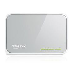 Коммутатор неуправляемый TP-LINK TL-SF1005D 5xUTP 10/100, пластик