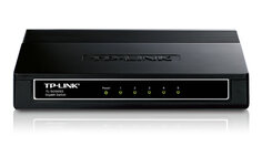 Коммутатор неуправляемый TP-LINK TL-SG1005D 5xUTP 10/100/1000, пластик