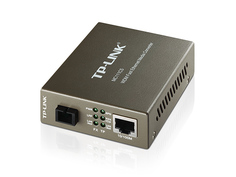 Медиа-конвертер TP-LINK MC111CS 1xUTP 10/100, 1xSC, SM, Tx:1550nm, Rx:1310nm, 20km