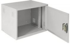 Шкаф антивандальный Netlan EC-WS-096045-GY настенный, 9U, Ш600хВ470хГ450мм, серый