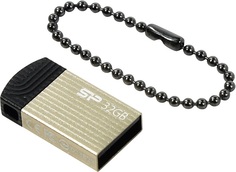 Накопитель USB 2.0 32GB Silicon Power Touch T20 SP032GBUF2T20V1C золотистый