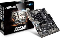 Материнская плата mATX ASRock J3355M Intel Dual-Core J3355 (2*DDR3/DDR3L(1866),2*SATA 6G,PCI-E x16,7.1CH,GLan,2*USB 3.0,HDMI/D-Sub/DVI) RTL