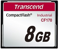 Промышленная карта памяти CompactFlash 8Gb Transcend TS8GCF170 Industrial High Speed (170X)