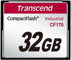 Промышленная карта памяти CompactFlash 32GB Transcend TS32GCF170 Industrial High Speed (170X)