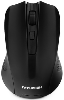 Мышь Wireless Garnizon GMW-405 черная, чип X2, 1600dpi, 3 кнопки+колесо/кнопка Гарнизон