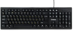 Клавиатура Garnizon GK-120 черная, USB, поверхность- карбон Гарнизон
