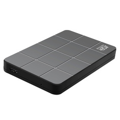 Внешний корпус для HDD SATA 2.5” AgeStar 3UB2P1 (BLACK) для HDD/SSD SATA 6Gb/s 2.5", USB 3.0, пластик, черный