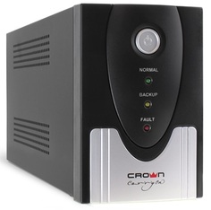 Источник бесперебойного питания Crown CMU-SP650IEC USB CM000001862 line-Intractive, 650VA390W, 6*IEC, порт USB