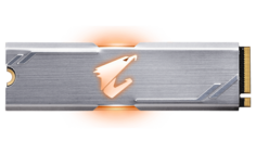 Накопитель SSD M.2 2280 GIGABYTE GP-ASM2NE2256GTTDR AORUS RGB 256GB 3D TLC PCIe Gen3x4 NVMe 3100/1050MB/s IOPS 180K/240K MTBF 1.8M