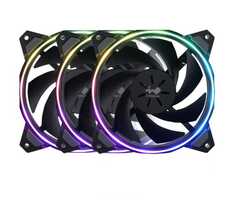 Вентилятор для корпуса InWin Sirius Loop ASL120 6133812 120x120x25mm, 500-1800rpm, 27 dBA, 50 CFM, 4-pin, PWM, addressable RGB LED, 3-pack