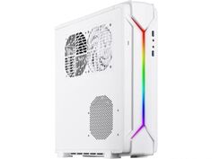 Корпус mATX SilverStone RVZ03-ARGB SST-RVZ03W-ARGB белый, без БП, 2*USB 3.0, audio