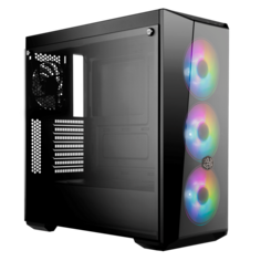 Корпус ATX Cooler Master MasterBox 5 Lite ARGB MCW-L5S3-KGNN-05 черный, без БП, с окном, 2*USB 3.0, audio