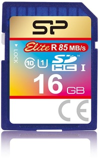 Карта памяти 16GB Silicon Power SP016GBSDHAU1V10 Elite SDHC Class 10 UHS-I