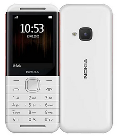 Мобильный телефон Nokia 5310 DS 16PISX01B06 white/red, 2.4, 16MB/8MB, MicroSD 32GB, 2 Sim, GSM, BT/WAP 2.0, GPRS/EDGE/HSCSD, Micro-USB, 1200mAh