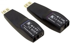 Приемник/передатчик Kramer 617R/T 94-0006150 сигнала HDMI по волоконно-оптическому кабелю, кабель 2LC, многомодовый ОМ3, до 200 м, поддержка 4К60 4:4: