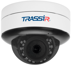 Видеокамера IP TRASSIR TR-D3121IR2 v6 2.8 уличная 2Мп с ИК-подсветкой. 1/2.7" CMOS, объектив 2.8 мм, поддержка кодека H.265+, real WDR (120dB), 3D-DNR