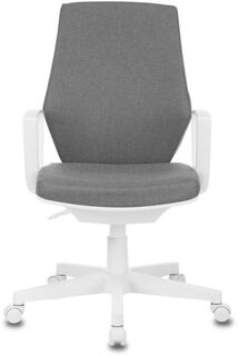 Кресло офисное Бюрократ CH-W545 цвет серый 38-404 крестовина пластик белый