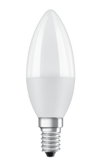 Лампа светодиодная LEDVANCE 4058075134140 LED Star Classic B 60 6.5W/840 6.5Вт свеча матовая 4000К нейтр. бел. E14 550лм 220-240В пластик. OSRAM