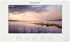 Видеодомофон Falcon Eye Cosmo HD Plus дисплей 7" TFT; поддержкой форматов AHD, CVI, TVI (1080р/720p) или CVBS; сенсорные кнопки