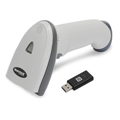 Сканер штрих-кодов Mertech CL-2210 BLE Dongle P2D USB White 2D image, дальность сканирования 370 мм, cкорость сканирования 100 скан/сек, USB-HID; USB-