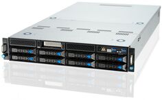 Серверная платформа 2U ASUS ESC4000-E10 (2*LGA4189, C621A, 16*DDR4(3200), 8*2.5"/3.5" HS bays, M.2, 13*PCIE, 2*Glan, Mlan, 6*USB 3.2, VGA, 2*2200W)