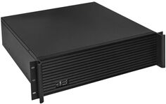 Корпус серверный 3U Exegate EX292257RUS Pro 3U450-08, 19", глубина 390, без БП, 2*USB 2.0