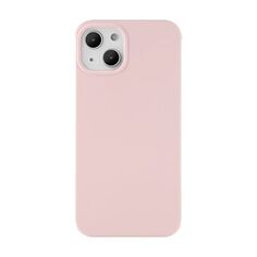 Чехол-накладка uBear Touch Mag Сase для iPhone 13, силикон, светло-розовый