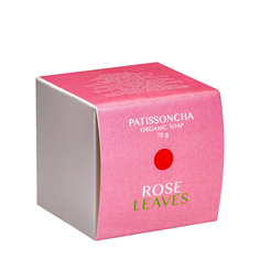 PATISSONCHA PATISSONCHA мыло форма сфера 70 г Роза и листья чая 80 гр