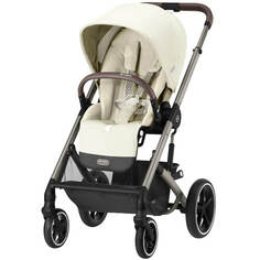 Детская коляска Cybex Balios S Lux TPE Seashell Beige с дождевиком