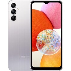 Смартфон Samsung Galaxy A14 SM-A145 4/64Gb 2Sim серебристый