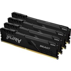 Память оперативная Kingston 64GB DDR4 DIMM FURY Beast Black (KF436C18BBK4/64)