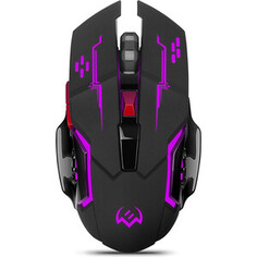 Мышь Sven RX-G930W (бесшумн. кл., 5+1кл. 800-2400 DPI, ST, подсв., игров. упак) (SV-018412)