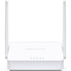 Роутер беспроводной Mercusys MW300D N300 10/100BASE-TX/ADSL белый (MW300D)