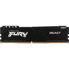Память оперативная Kingston 4GB DDR4 DIMM FURY Beast Black (KF426C16BB/4)