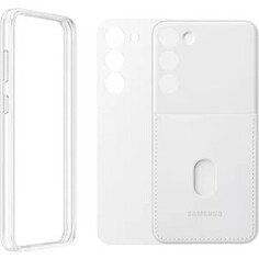 Чехол Samsung для Samsung Galaxy S23+ Frame Case белый (EF-MS916CWEGRU)