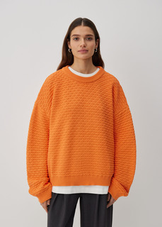 Джемпер с объемной вязкой NICEONE [Манго, S]