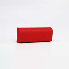 Футляр для очков на магните, 15.5 см х 3 см х 6 см, салфетка, цвет красный NO Brand