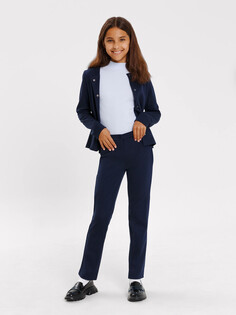 Классические брюки для девочек в темно-синем цвете Mark Formelle