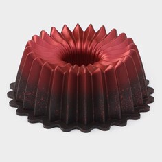 Форма для выпечки 26х9,5 см lotus цвет красный NO Brand