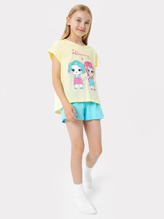 Пижама для девочек (футболка, шорты) Mark Formelle