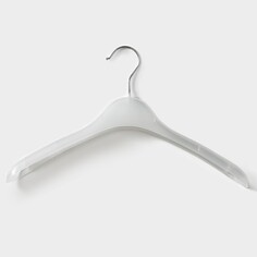 Плечики - вешалка для одежды, 38×23 см, цвет прозрачный NO Brand