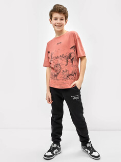 Брюки для мальчиков теплые в черном цвете Mark Formelle