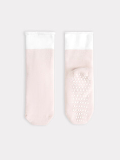 Носки детские розовые с отворотом Mark Formelle
