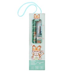 Набор канцелярский calligrata,5 предметов, зеленый