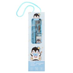 Набор канцелярский calligrata,5 предметов, голубой