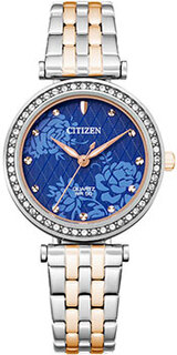 Японские наручные женские часы Citizen ER0218-53L. Коллекция Basic