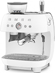 Кофеварка эспрессо Smeg EGF03WHEU, цвет белый
