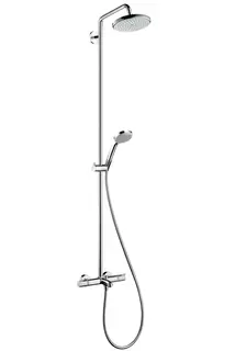 Душевая система с термостатом Hansgrohe Croma 220 Showerpipe 27223000