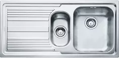 Кухонная мойка Franke Logica Line LLX 651 полированная сталь 101.0085.812