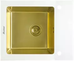 Кухонная мойка Seaman Eco Glass SMG-610W-Gold.B